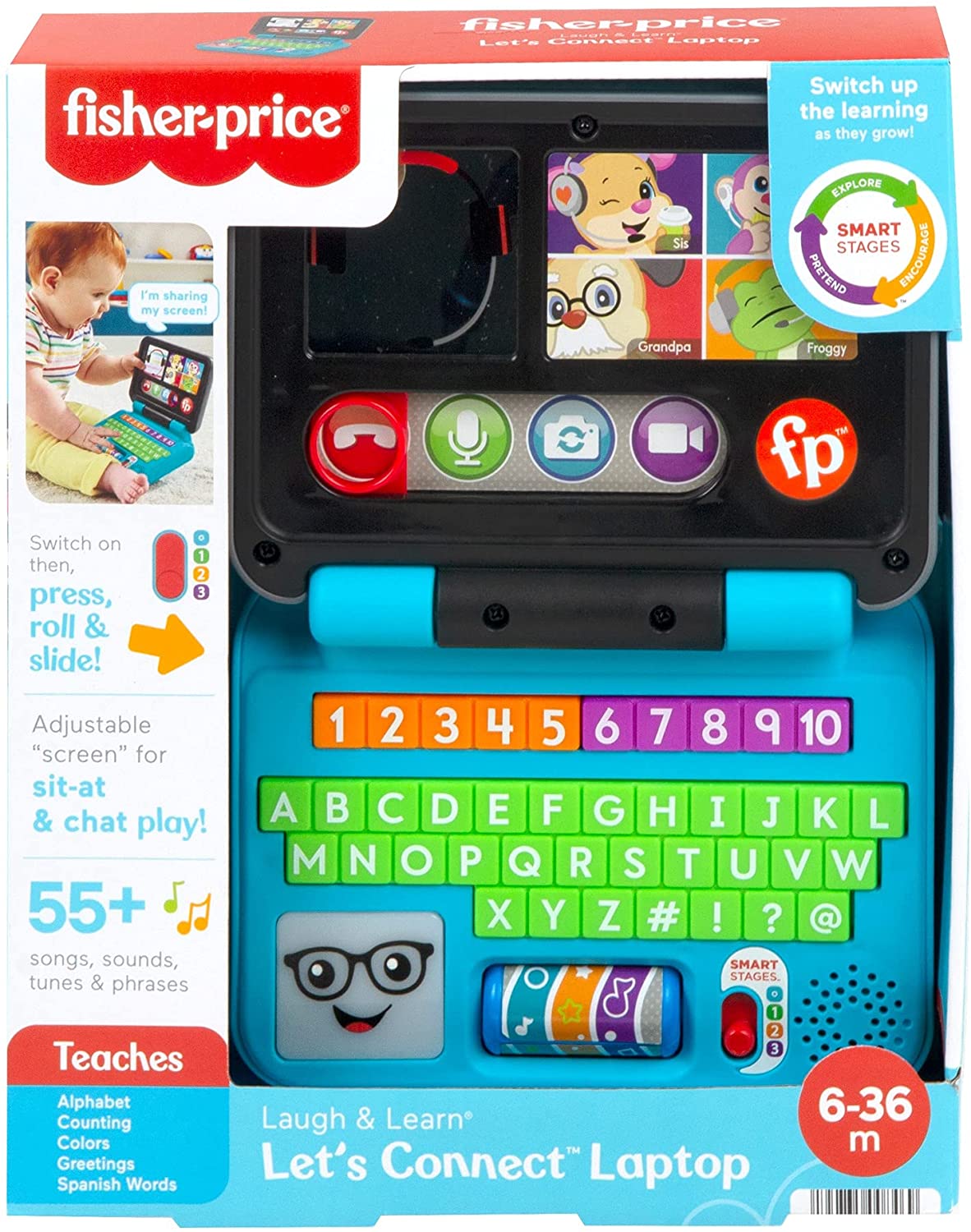 Fisher Price Laugh & Learn Let's Connect Laptop Fisher Price Laugh & Learn Let's Connect Laptop