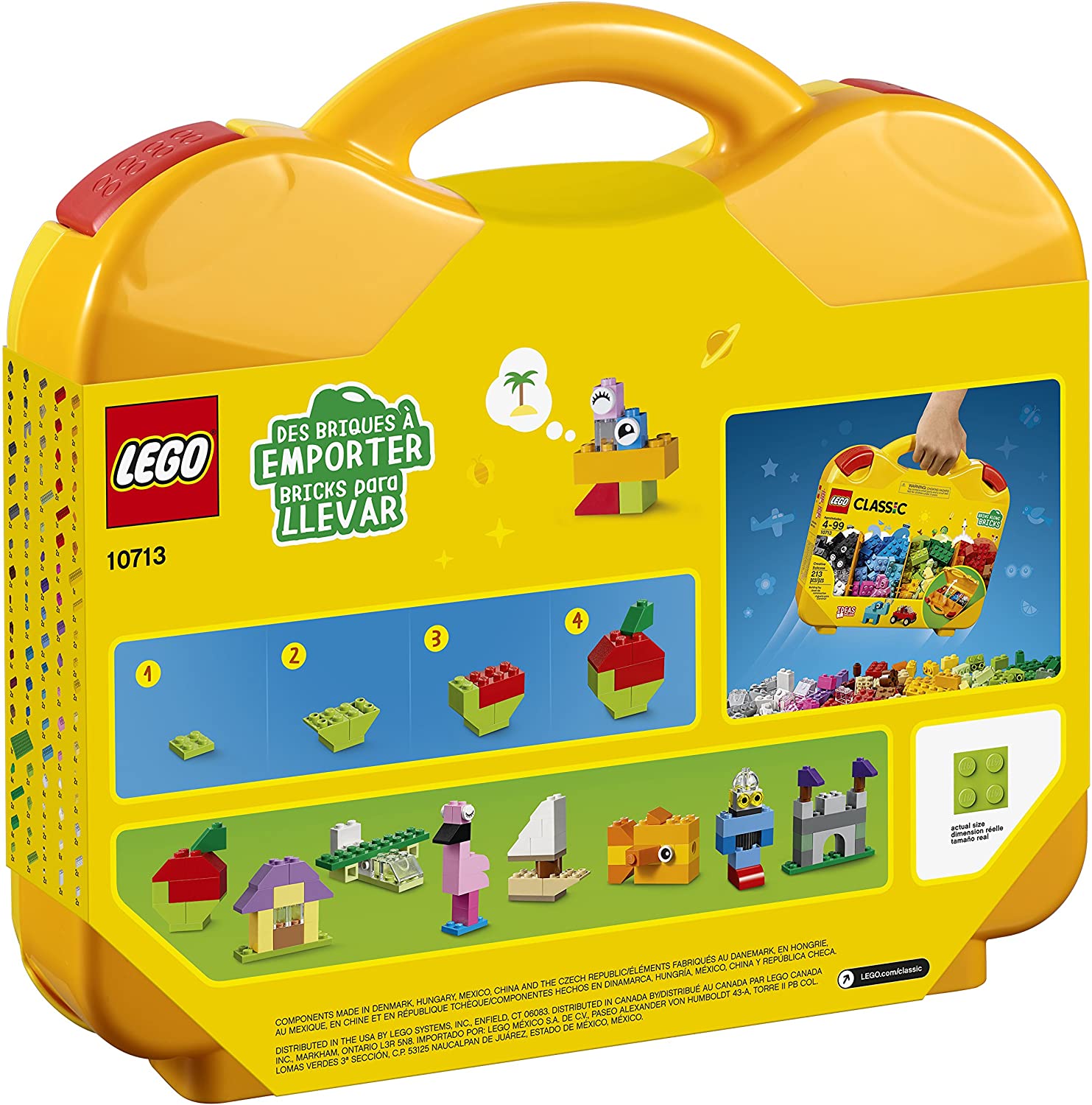LEGO Classic Creative Suitcase 10713 Building Kit LEGO Classic Creative Suitcase 10713 Building Kit
