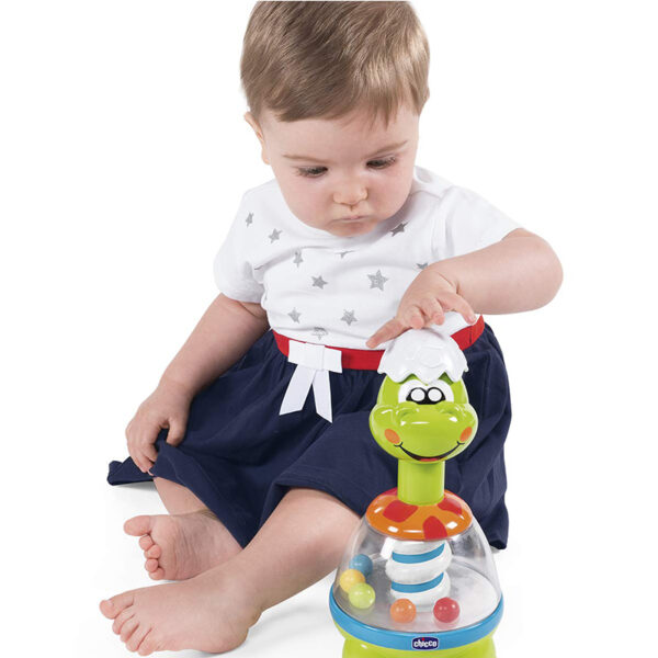 Chicco Toy Spin Dino Spinner (Green) Chicco Toy Spin Dino Spinner (Green)
