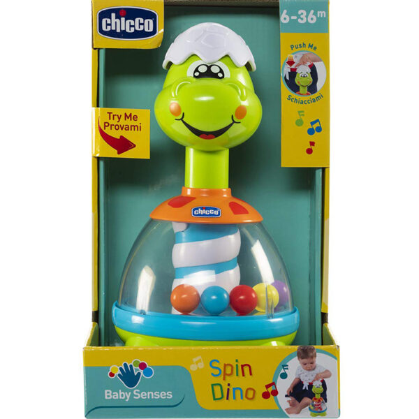 Chicco Toy Spin Dino Spinner (Green) Chicco Toy Spin Dino Spinner (Green)