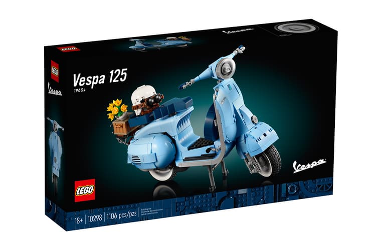 LEGO Vespa 125 10298 Model Building Kit LEGO Vespa 125 10298 Model Building Kit