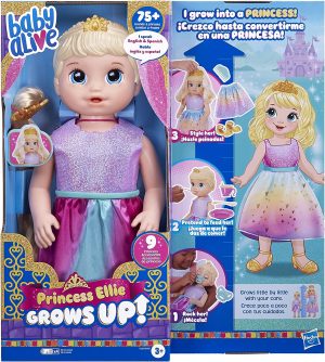 Baby Alive Princess Ellie Grows Up