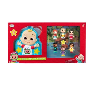 CoComelon Carry Along Figure Case with 6 Figures