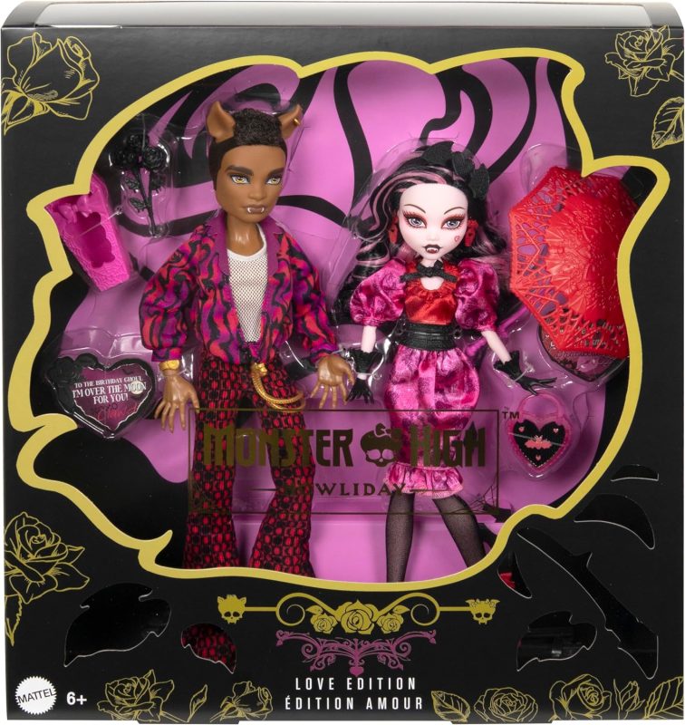 Monster High Dolls Draculaura and Clawdeen Wolf
