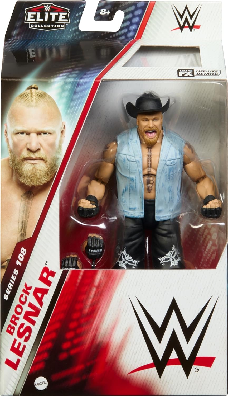 Mattel WWE Elite Action Figure Brock Lesnar Mattel WWE Elite Action Figure Brock Lesnar