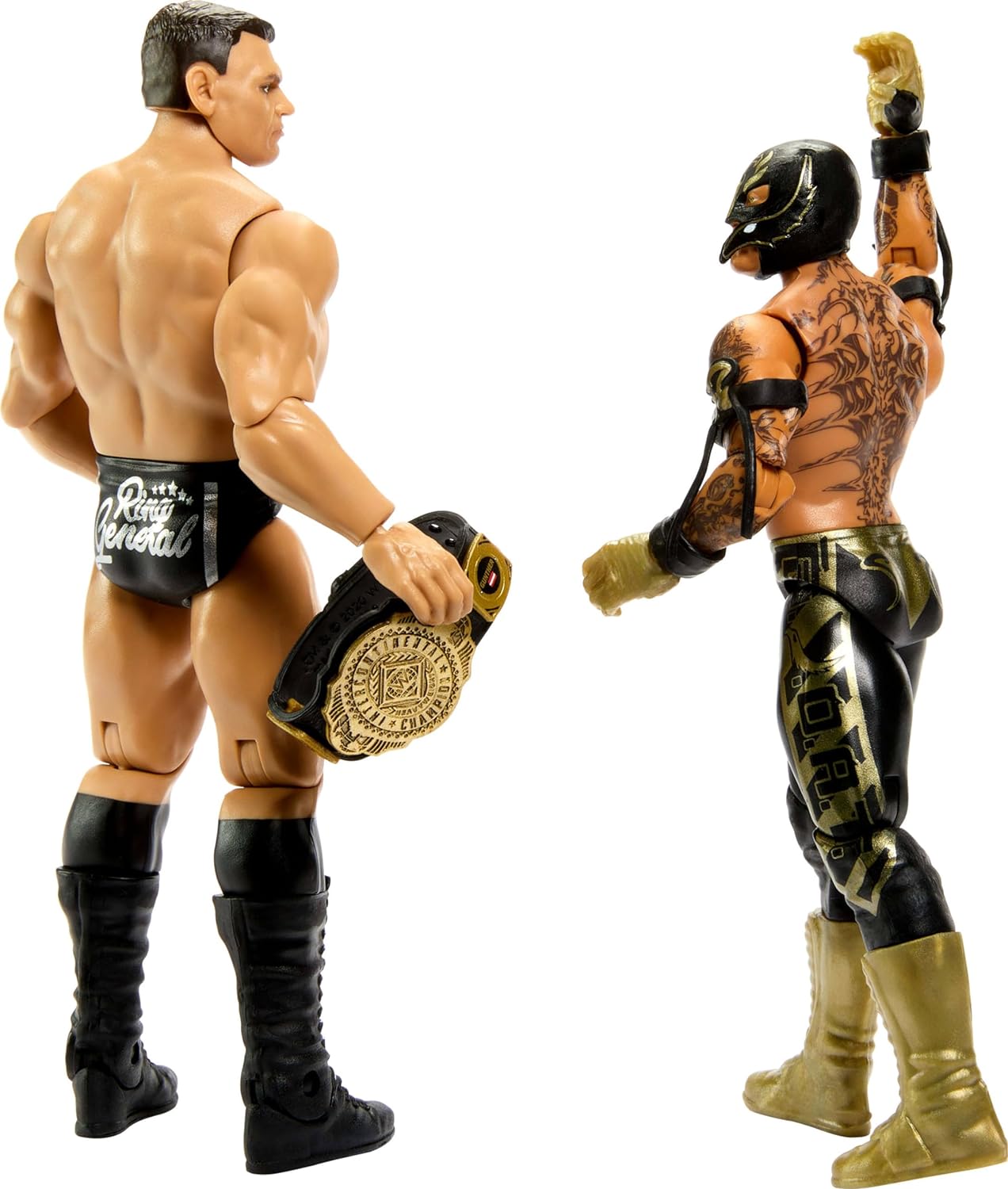 Mattel WWE Championship Showdown Rey Mysterio vs Gunther 2