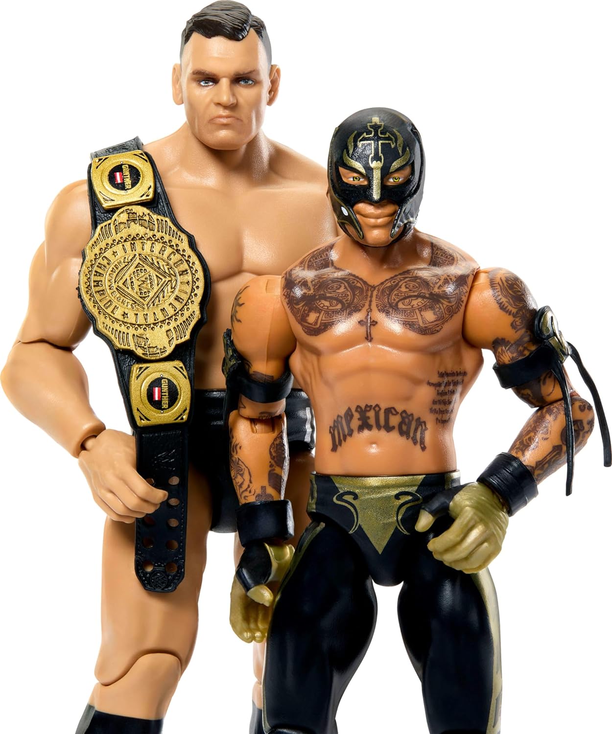 Mattel WWE Championship Showdown Rey Mysterio vs Gunther