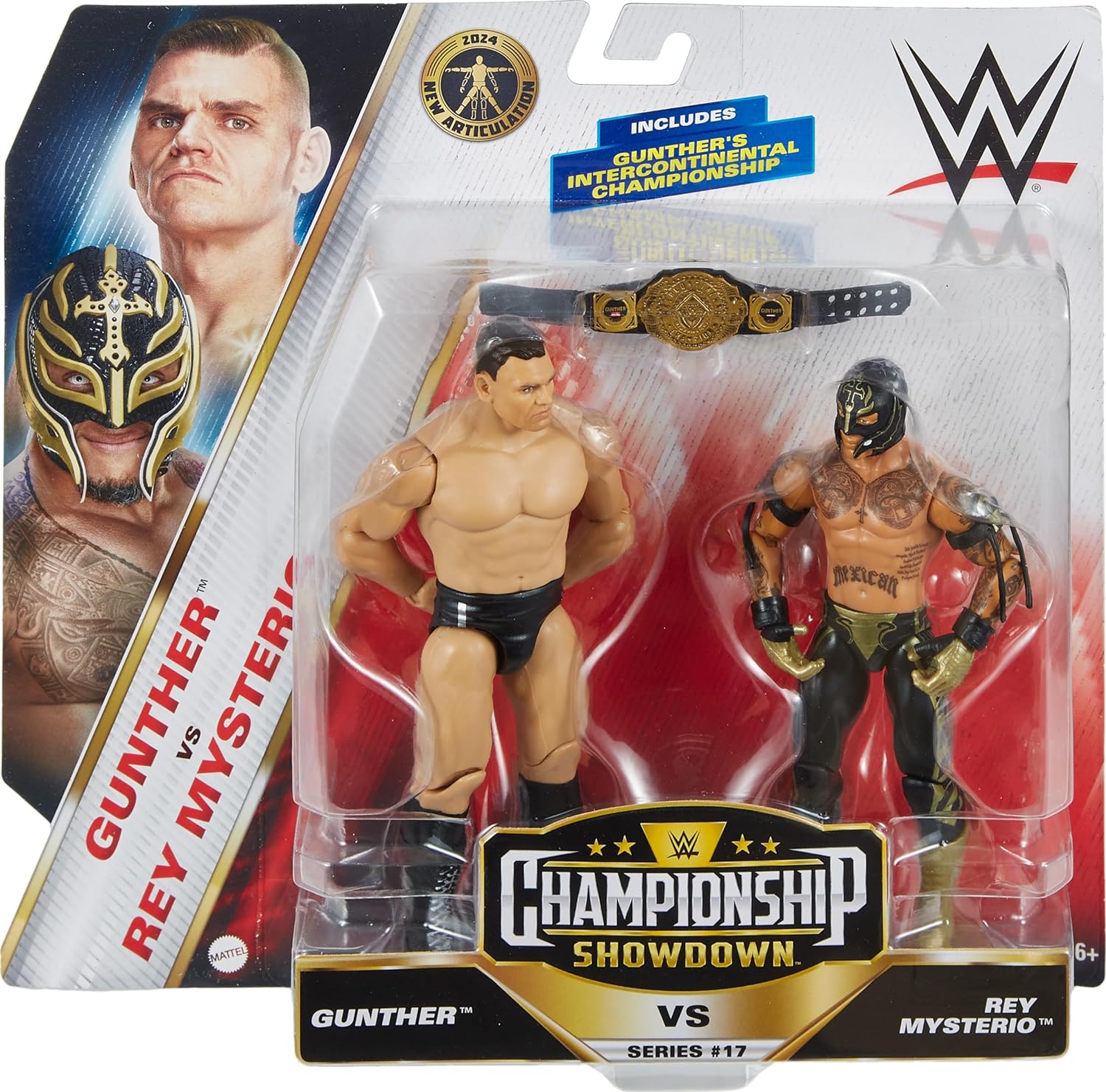 Mattel WWE Championship Showdown Rey Mysterio vs Gunther