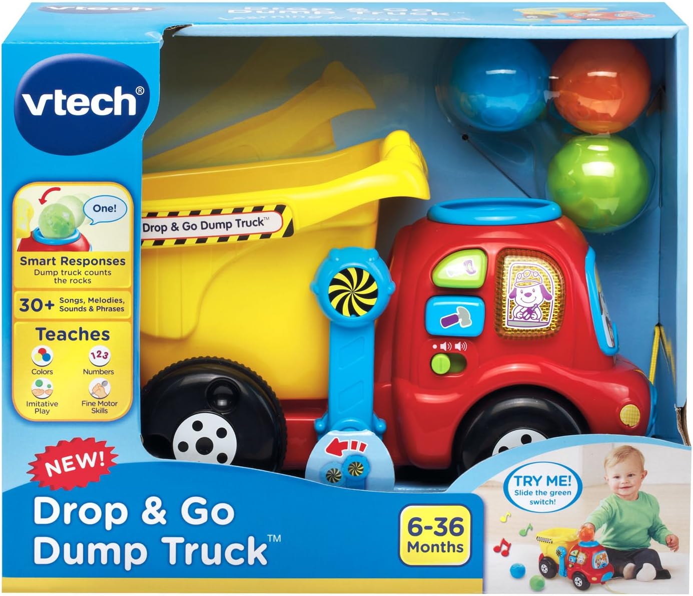 VTech Drop and Go Dump Truck VTech Drop and Go Dump Truck