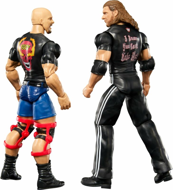 Mattel WWE Championship Stone Cold Steve Austin & Triple H