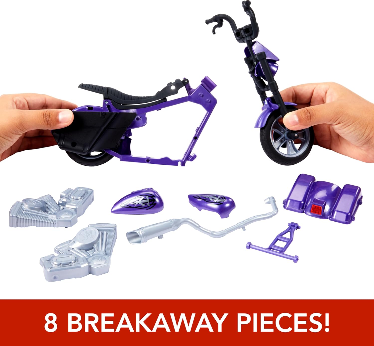 Mattel WWE Wrekkin' Undertaker with Slamcycle Motorcycle Mattel WWE Wrekkin' Undertaker with Slamcycle Motorcycle
