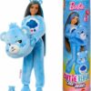 Barbie Cutie Reveal Care Bears Series Doll Grumpy Bear