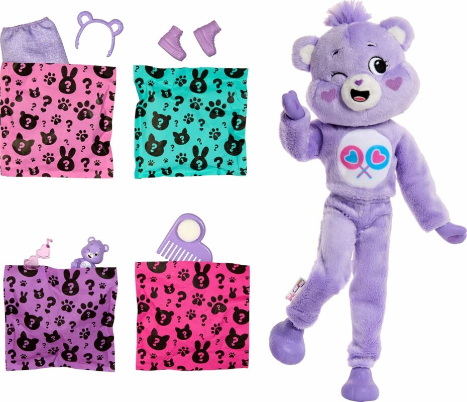 Barbie Cutie Reveal Care Bears Series Share Bear