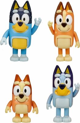 Bluey Figure 4 Pack Family Pack
