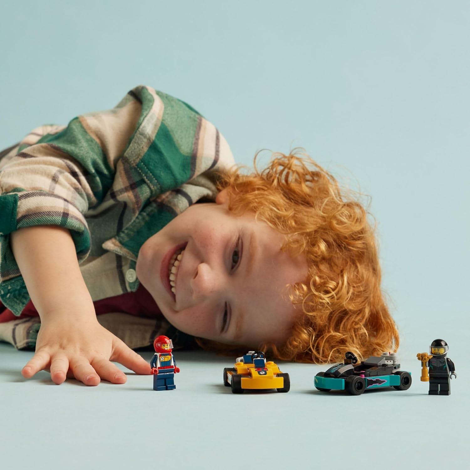 LEGO City Go Karts and Race Drivers Toy Playset LEGO City Go Karts and Race Drivers Toy Playset