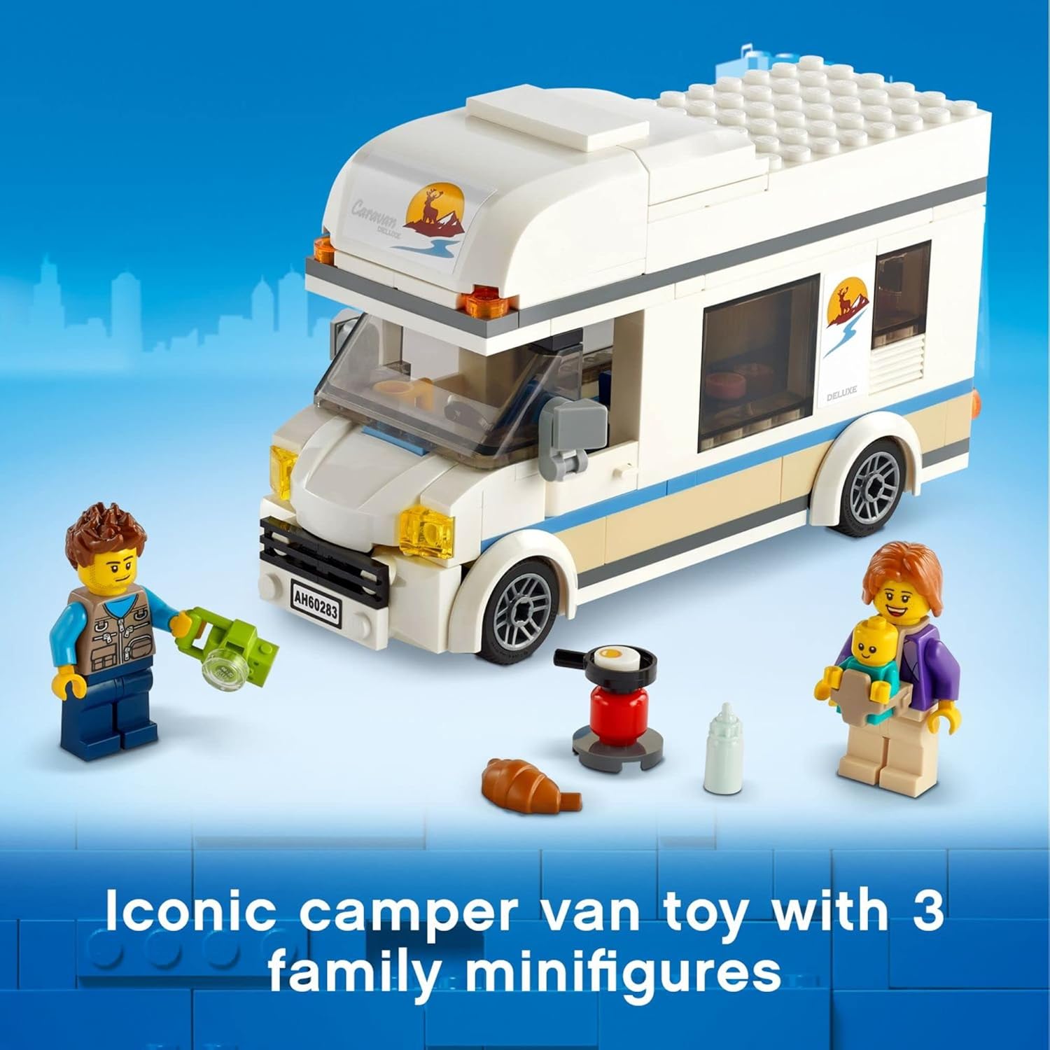 LEGO City Great Vehicles Holiday Camper Van 60283 LEGO City Great Vehicles Holiday Camper Van 60283