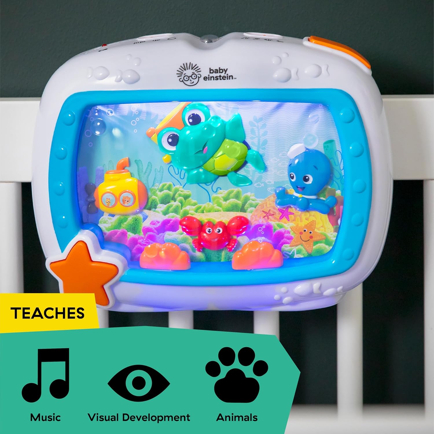 Baby Einstein Sea Dreams Soother Musical Crib Toy Baby Einstein Sea Dreams Soother Musical Crib Toy