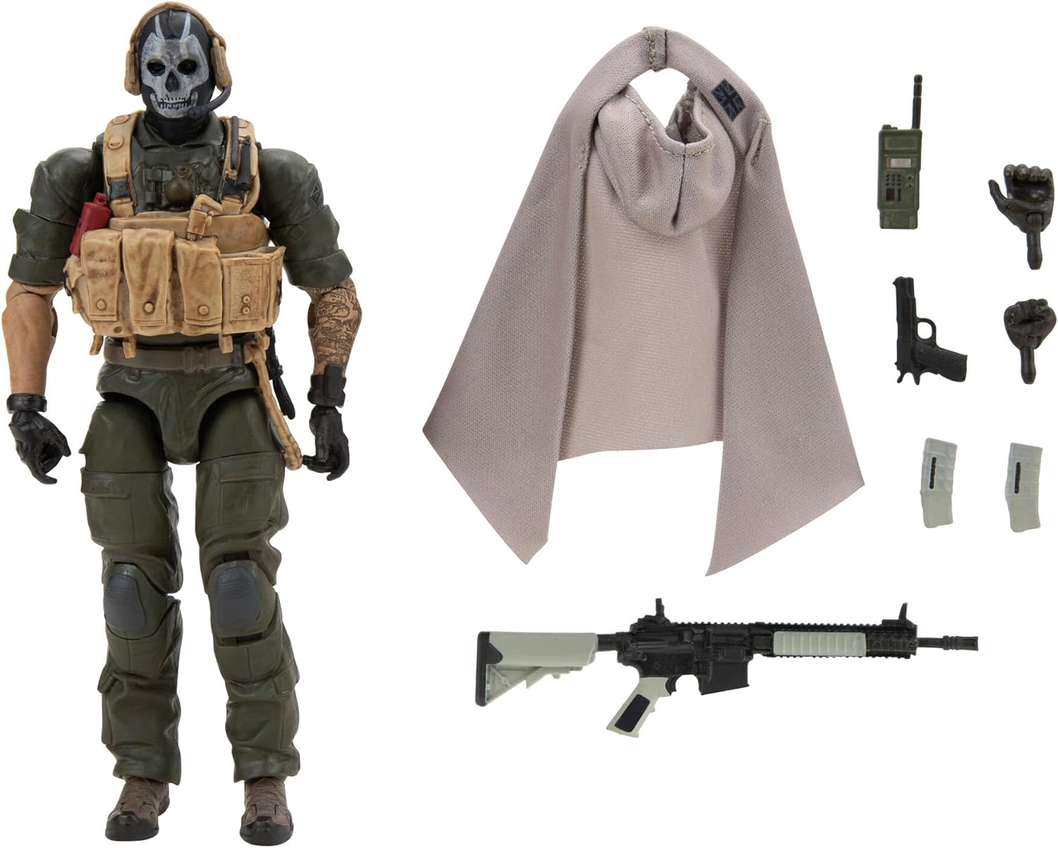 Call of Duty Ghost (Jawbone) Articulated Action Figure Call of Duty Ghost (Jawbone) Articulated Action Figure