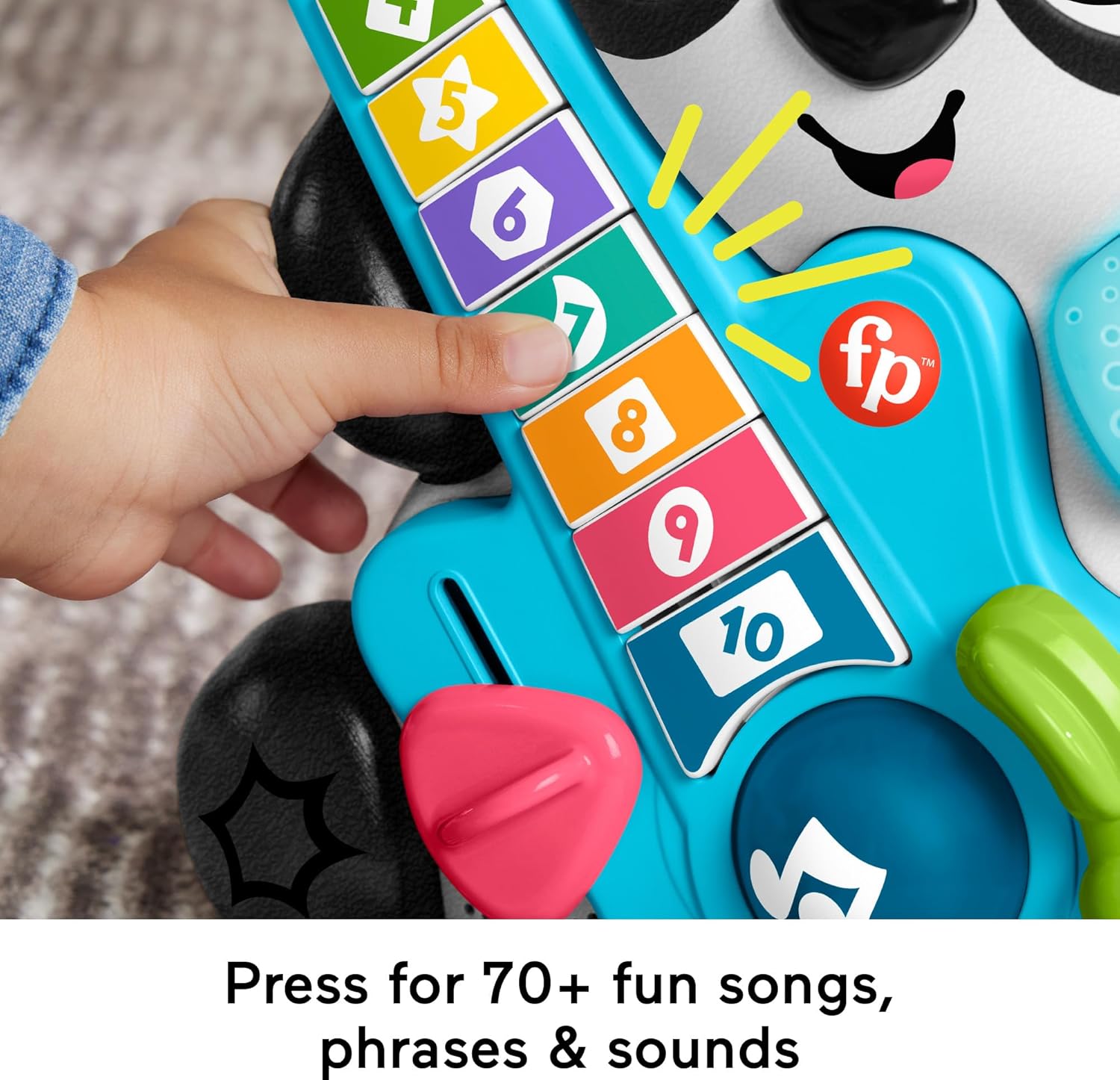 Fisher Price Link Squad Jam & Count Panda Baby Learning Toy Fisher Price Link Squad Jam & Count Panda Baby Learning Toy