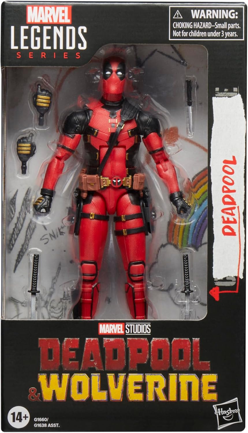 Marvel Legends Series Deadpool Collectible Action Figure Marvel Legends Series Deadpool Collectible Action Figure