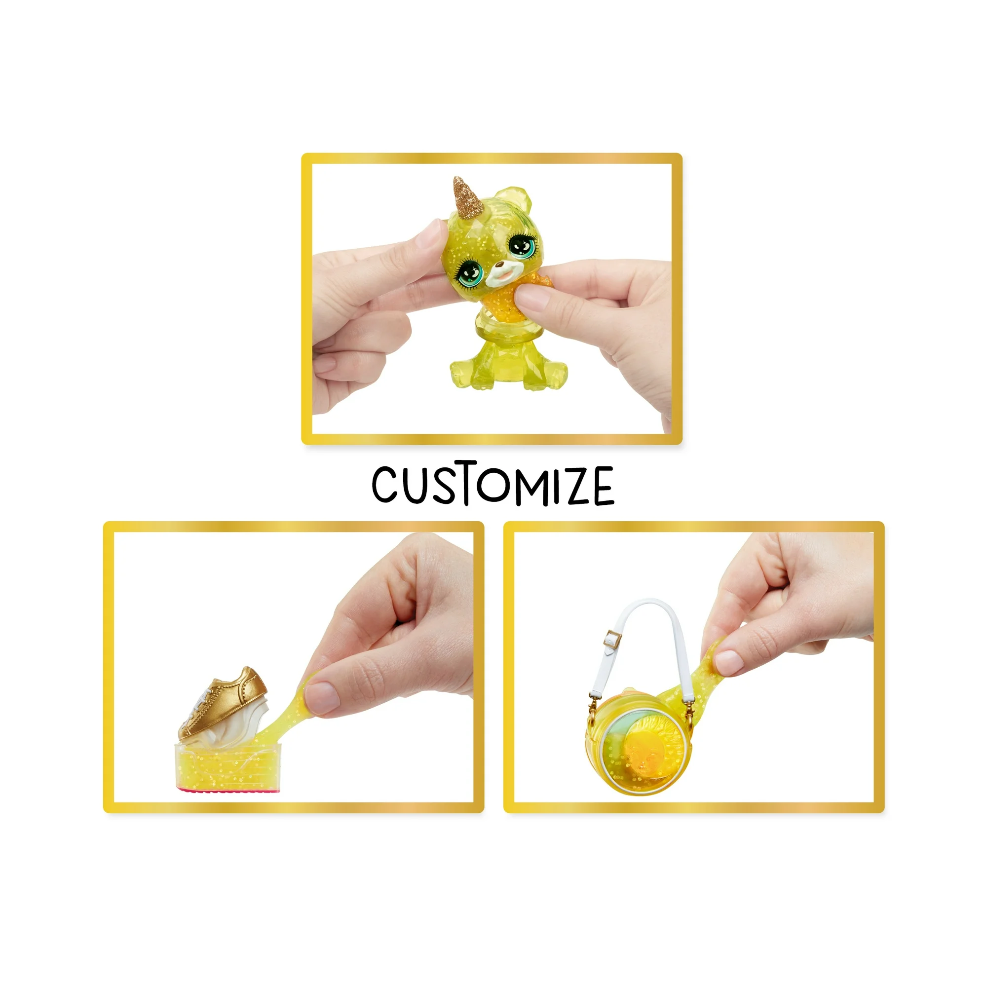 RAINBOW HIGH Fashion Doll with Slime & Pet Sunny Yellow RAINBOW HIGH Fashion Doll with Slime & Pet Sunny Yellow