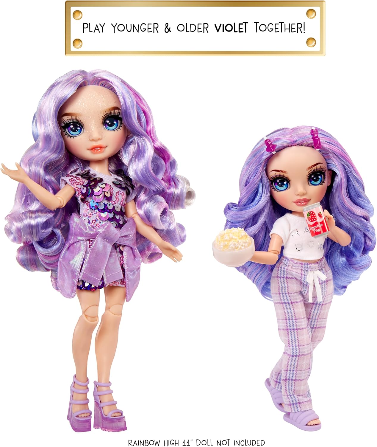 Rainbow High Jr High PJ Party Violet Purple Fashion Doll Rainbow High Jr High PJ Party Violet Purple Fashion Doll