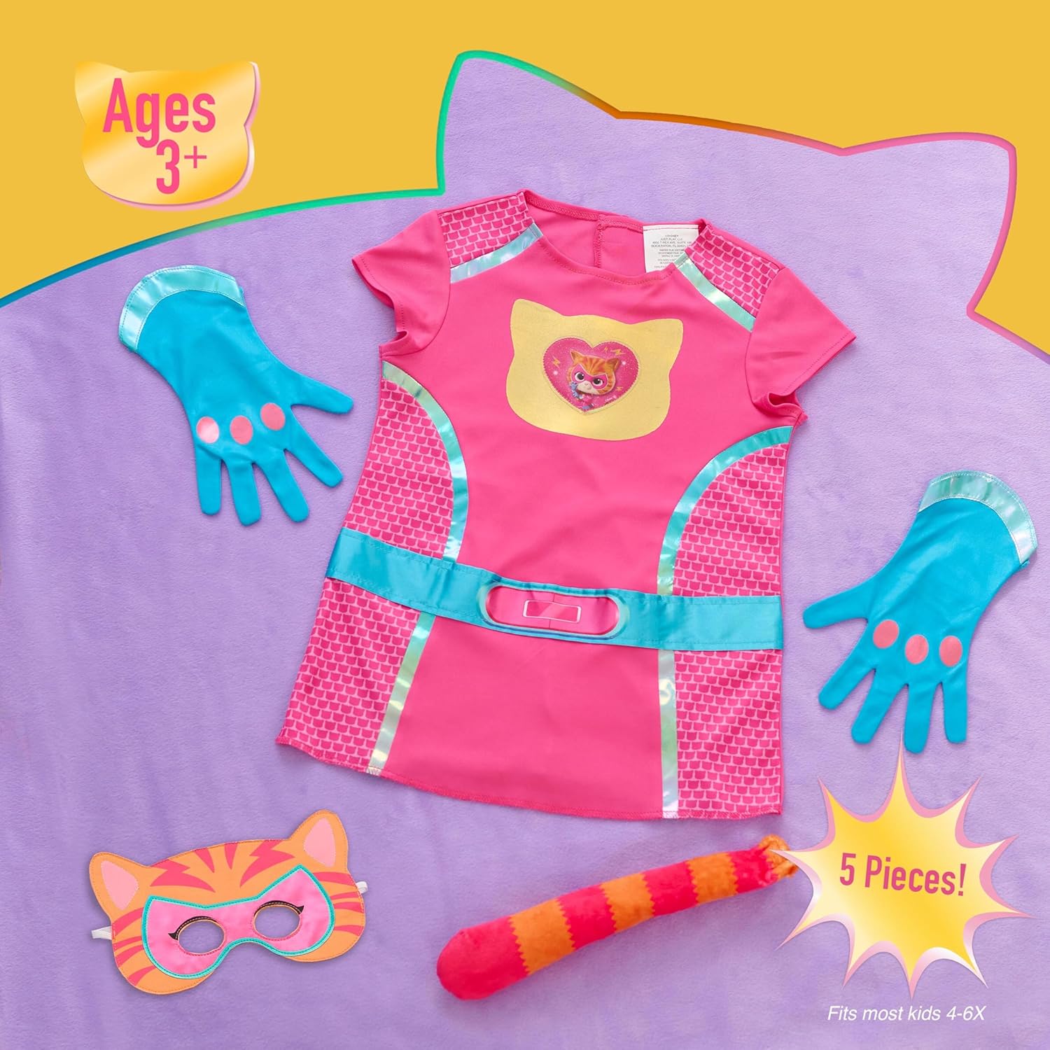 SUPERKITTIES Disney Junior SuperKitties Ginny Costume SUPERKITTIES Disney Junior SuperKitties Ginny Costume