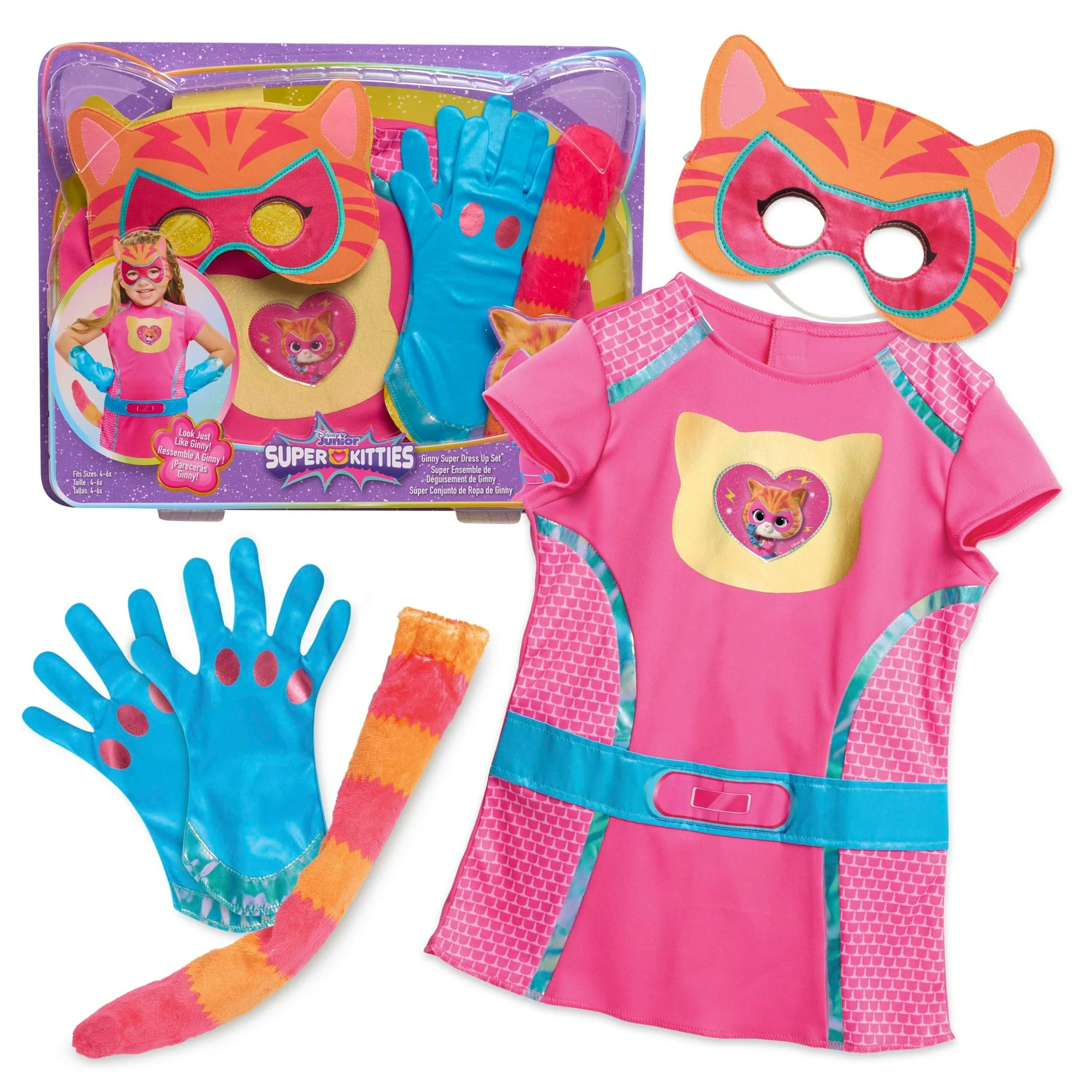 SUPERKITTIES Disney Junior SuperKitties Ginny Costume SUPERKITTIES Disney Junior SuperKitties Ginny Costume