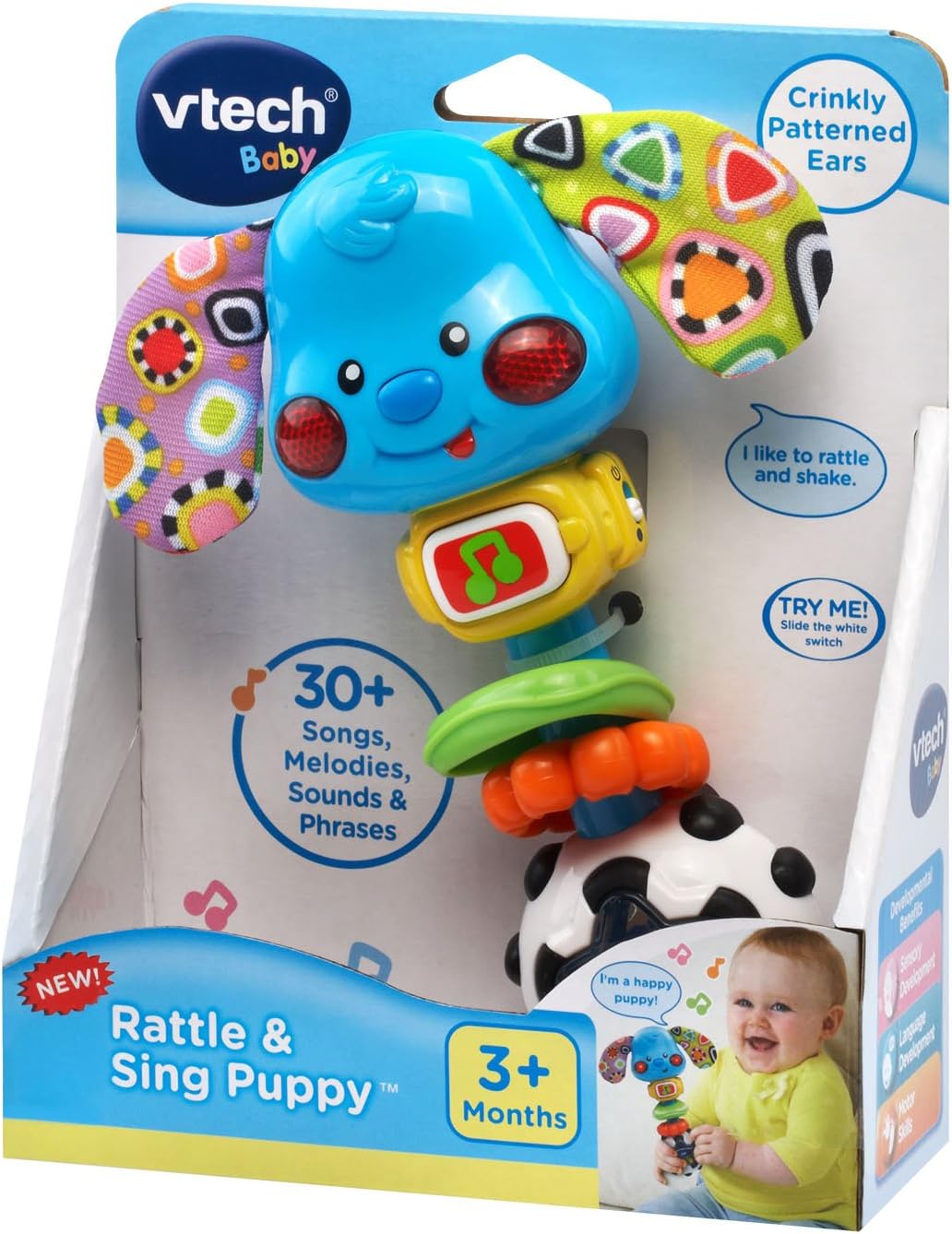 VTech Baby Rattle and Sing Puppy VTech Baby Rattle and Sing Puppy