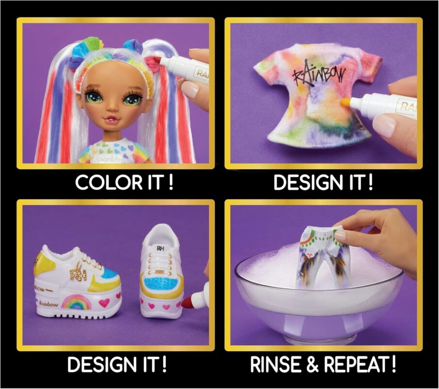 Rainbow High Color & Create Fashion DIY Doll