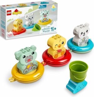 LEGO DUPLO Bath Time Fun Floating Animal Train Bathtub Water Toy