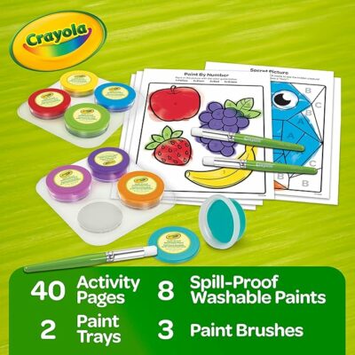 Crayola Spill Proof Paint Set Kit