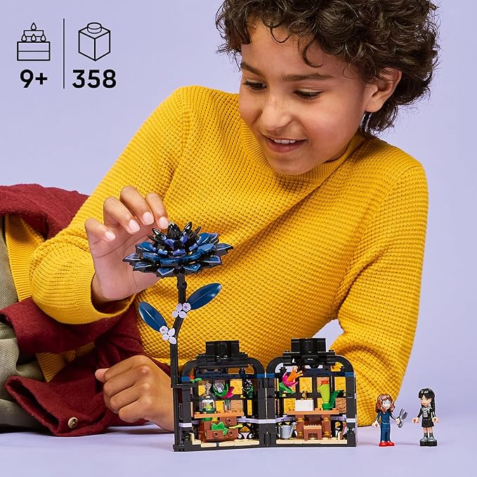LEGO Wednesday Black Dahlia Flower Building Toy LEGO Wednesday Black Dahlia Flower Building Toy