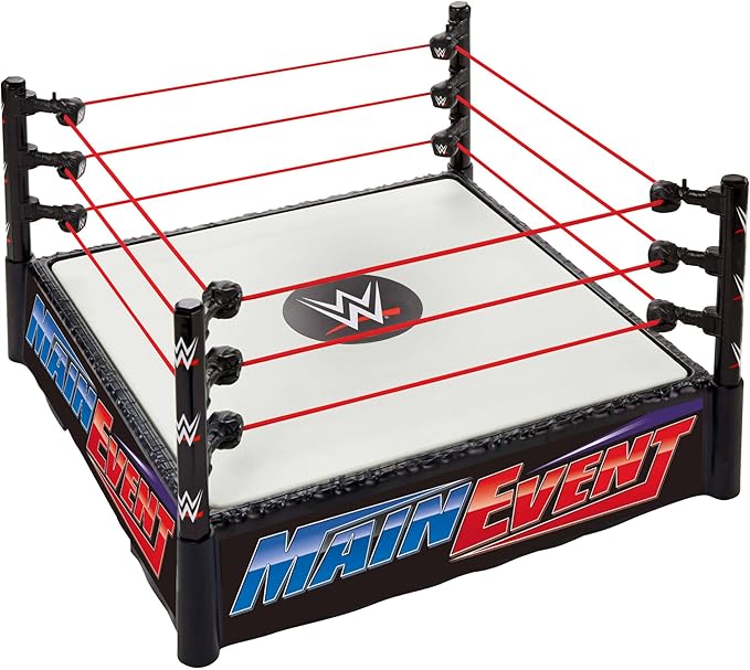 Mattel WWE Superstar Ring with Labels Main Event & RAW Mattel WWE Superstar Ring with Labels Main Event & RAW