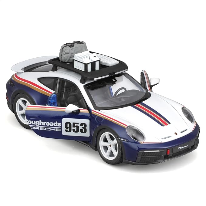 BBURAGO 1/24 Racing 2023 Porsche 911 Dakar BBURAGO 1/24 Racing 2023 Porsche 911 Dakar