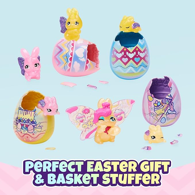 Hatchimals Family Spring Toy Basket with 6 Bunny Characters Hatchimals Family Spring Toy Basket with 6 Bunny Characters