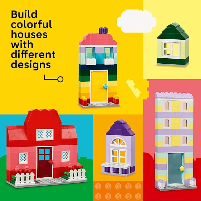 LEGO Classic Creative Houses Brick Building Set for Kids LEGO Classic Creative Houses Brick Building Set for Kids