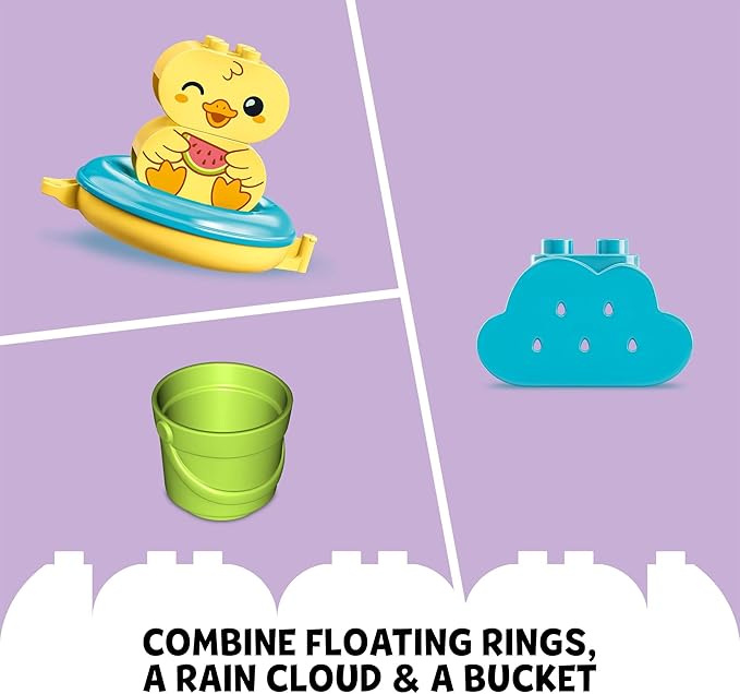 LEGO DUPLO Bath Time Fun Floating Animal Train Bathtub Water Toy LEGO DUPLO Bath Time Fun Floating Animal Train Bathtub Water Toy