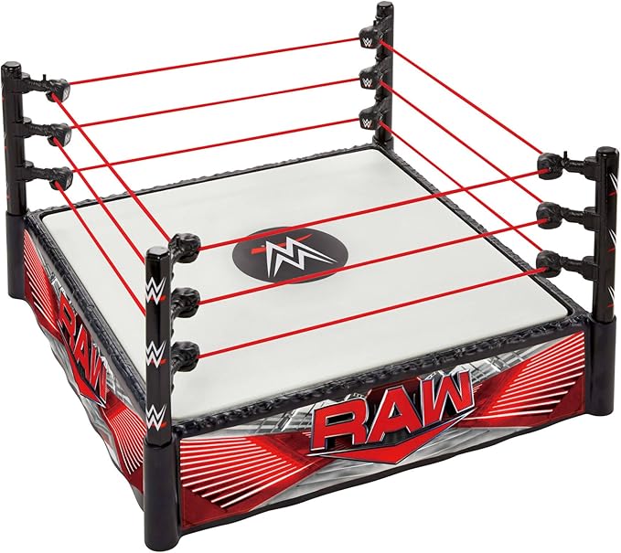 Mattel WWE Superstar Ring with Labels Main Event & RAW Mattel WWE Superstar Ring with Labels Main Event & RAW
