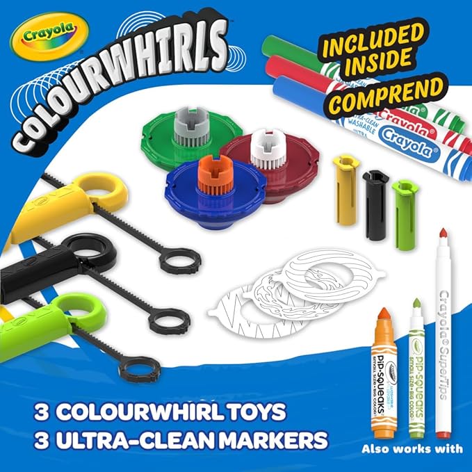 Crayola Colourwhirls 3ct Arts & Crafts for Kids Crayola Colourwhirls 3ct Arts & Crafts for Kids