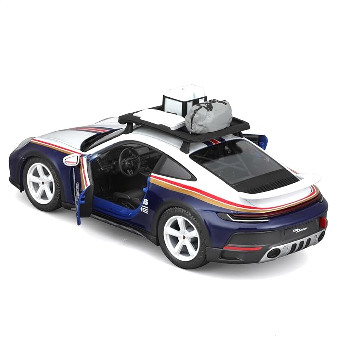 BBURAGO 1/24 Racing 2023 Porsche 911 Dakar BBURAGO 1/24 Racing 2023 Porsche 911 Dakar