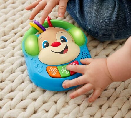 Fisher-Price Baby Learn Sing & Learn Music Player with Lights & Songs