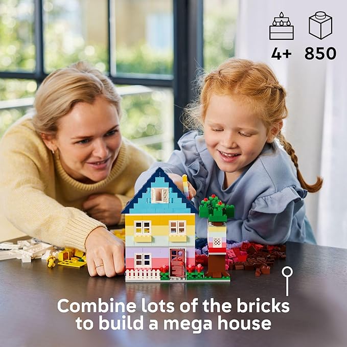 LEGO Classic Creative Houses Brick Building Set for Kids LEGO Classic Creative Houses Brick Building Set for Kids