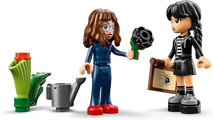LEGO Wednesday Black Dahlia Flower Building Toy