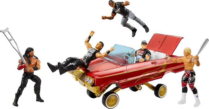 Mattel WWE Action Figure & Toy Vehicle Set