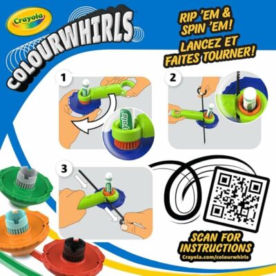 Crayola Colourwhirls 3ct Arts & Crafts for Kids