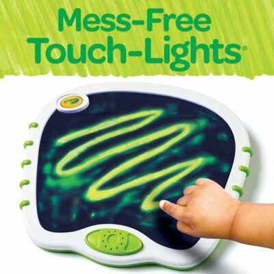 Crayola Toddler Touch Musical Sensory Light Up Drawing Pad