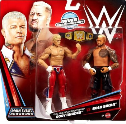 Mattel WWE Main Event Showdown Action Figures 2 Pack