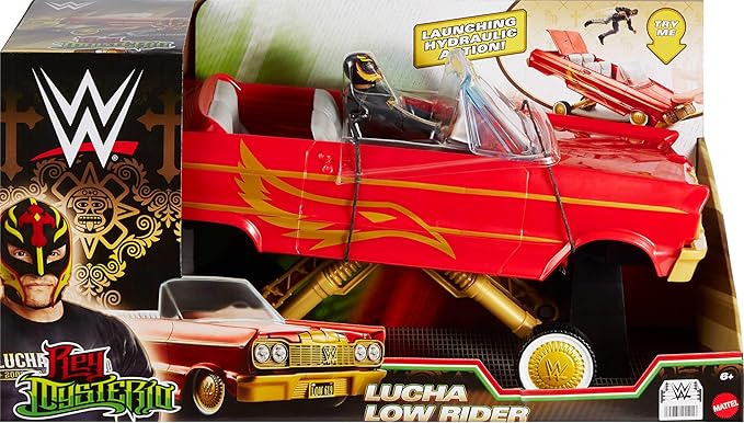 Mattel WWE Action Figure & Toy Vehicle Set