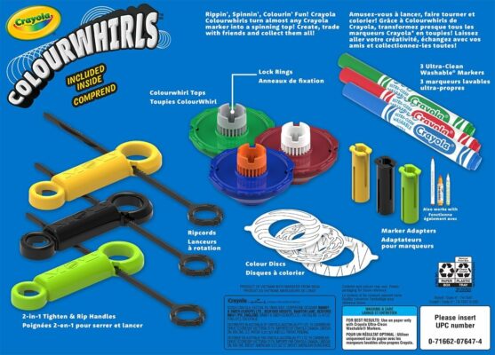 Crayola Colourwhirls 3ct Arts & Crafts for Kids